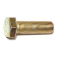 Midwest Fastener Grade 8, 5/8"-18 Hex Head Cap Screw, Zinc Yellow Steel, 2 in L, 4 PK 71222